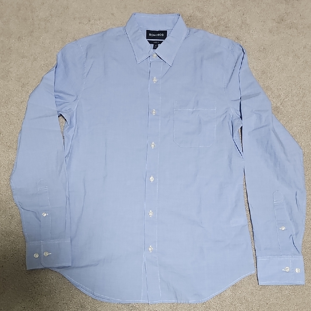 Bonobos Sky Blue Dress Shirt